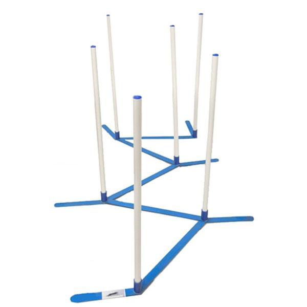 Adjustable Agility Weave Poles - 6 Pole Set
