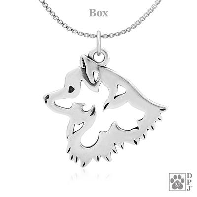 American Eskimo Head, Pendant