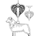 Australian Shepherd, Body, with Engravable Healing Angels Pendant