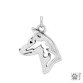 Basenji Necklace, Head