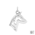 Basenji Necklace, Head