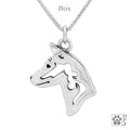 Basenji Necklace, Head