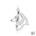 Belgian Sheepdog, Head, Pendant