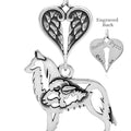 Belgian Tervuren, w/Sheep, Body, with Engravable Healing Angels Pendant