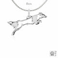 Border Collie, Flying, Pendant