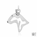 Bull Terrier, Head. Pendant