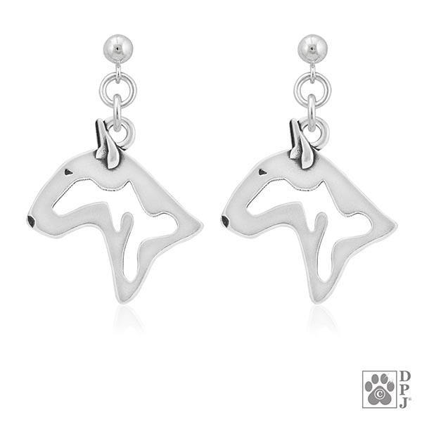 Bull Terrier, Head, Earring