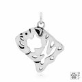 Bulldog, Head, Pendant