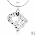 Bulldog, Head, Pendant