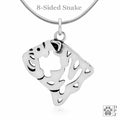 Bulldog, Head, Pendant