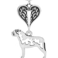 Bullmastiff, Body, with Engravable Healing Angels Pendant