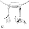 Cardigan Welsh Corgi, Charm Holder, Necklace