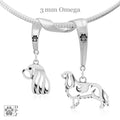 Cavalier King Charles Spaniel, Charm Holder, Necklace