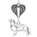 Cavalier King Charles Spaniel, Body, with Engravable Healing Angels Pendant
