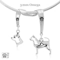Chihuahua, Charm Holder, Necklace