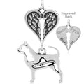 Chihuahua, Smooth Coat w/Sombrero, Body, with Engravable Healing Angels Pendant