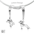 Chinese Crested, Charm Holder, Necklace