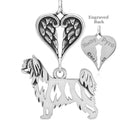 Chinese Crested Powderpuff, Body, with Engravable Healing Angels Pendant