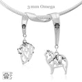 Chow Chow, Charm Holder, Necklace