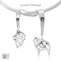 Chow Chow, Charm Holder, Necklace