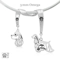 Cocker Spaniel, Charm Holder, Necklace