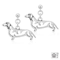 Dachshund Smooth Coat, Body, Earring