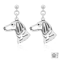 Dachshund Longhaired, Head, Earring