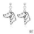 Dalmatian, Head, Earring