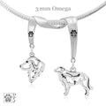 Great Pyrenees, Charm Holder, Necklace