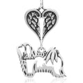 Havanese, Body, with Engravable Healing Angels Pendant