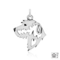 Irish Wolfhound, Head, Pendant