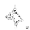 Parson Russell Terrier, Broken Coat, Head, Pendant