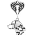 Labrador Retriever w/Ducks, Head, with Engravable Healing Angels Pendant