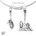 Maltese, Charm Holder, Necklace