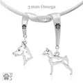 Miniature Pinscher, Charm Holder, Necklace