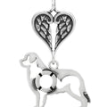 Newfoundland w/Life Preserver, Body, with Engravable Healing Angels Pendant