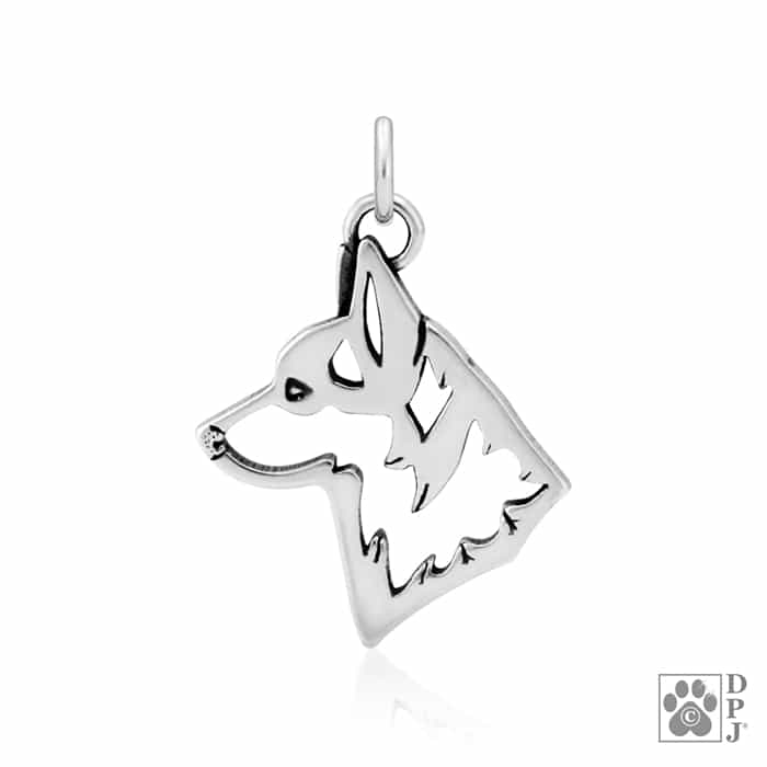 Pembroke Welsh Corgi, Head, Pendant