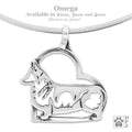 Pembroke Welsh Corgi In Heart Necklace
