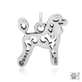 Poodle, Lamb Cut, Body, Pendant