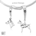 Rat Terrier, Charm Holder, Necklace