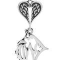 Scottish Terrier, Head, with Engravable Healing Angels Pendant