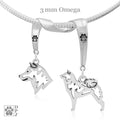 Shiba Inu, Charm Holder, Necklace