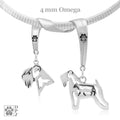 Soft Coat Wheaten Terrier, Charm Holder, Necklace