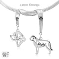 Saint Bernard, Charm Holder, Necklace