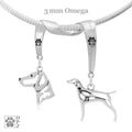 Vizsla, Charm Holder, Necklace
