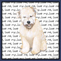 Soft Coated Wheaten Terrier Puppy Love Text - Adult Unisex Hoodie Sweatshirt