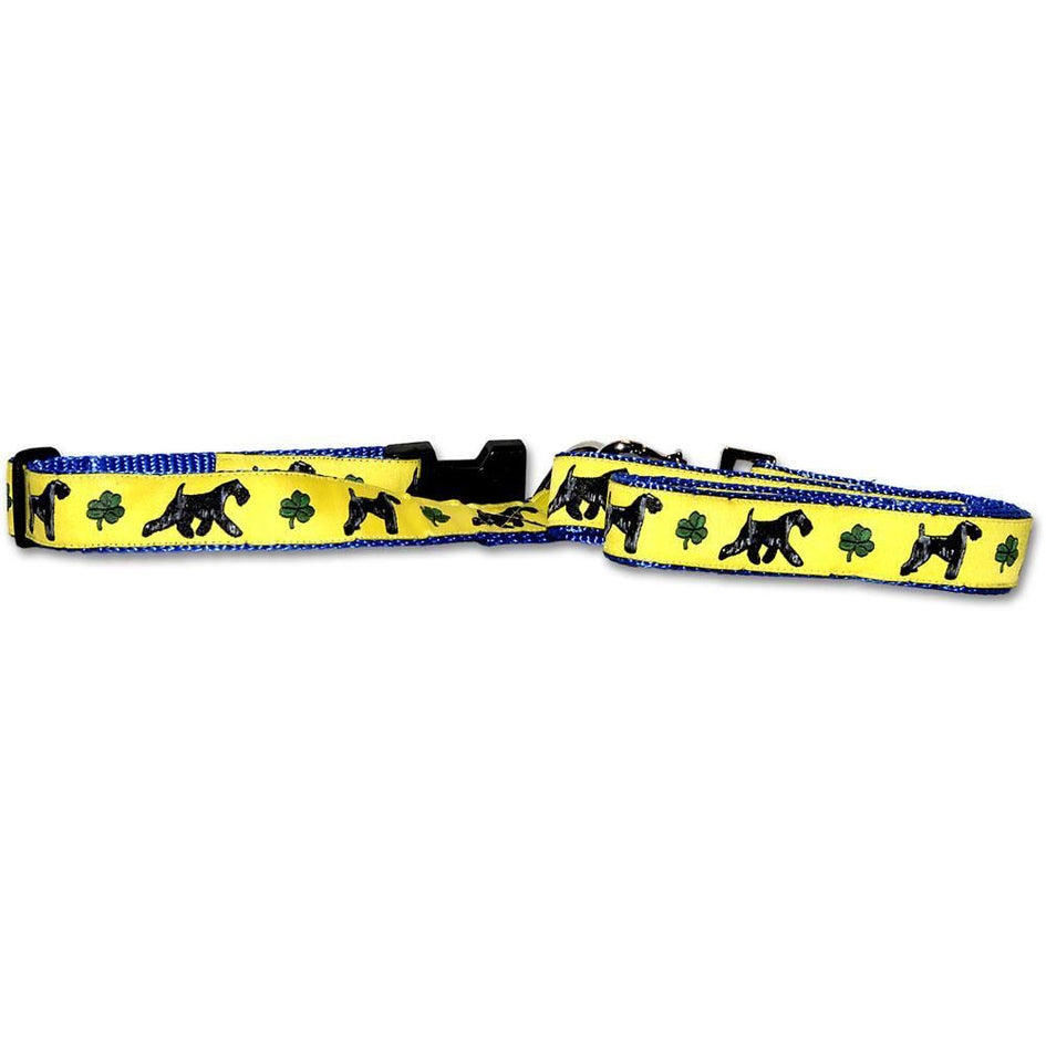 Kerry Blue Terrier Collar and Leash Set