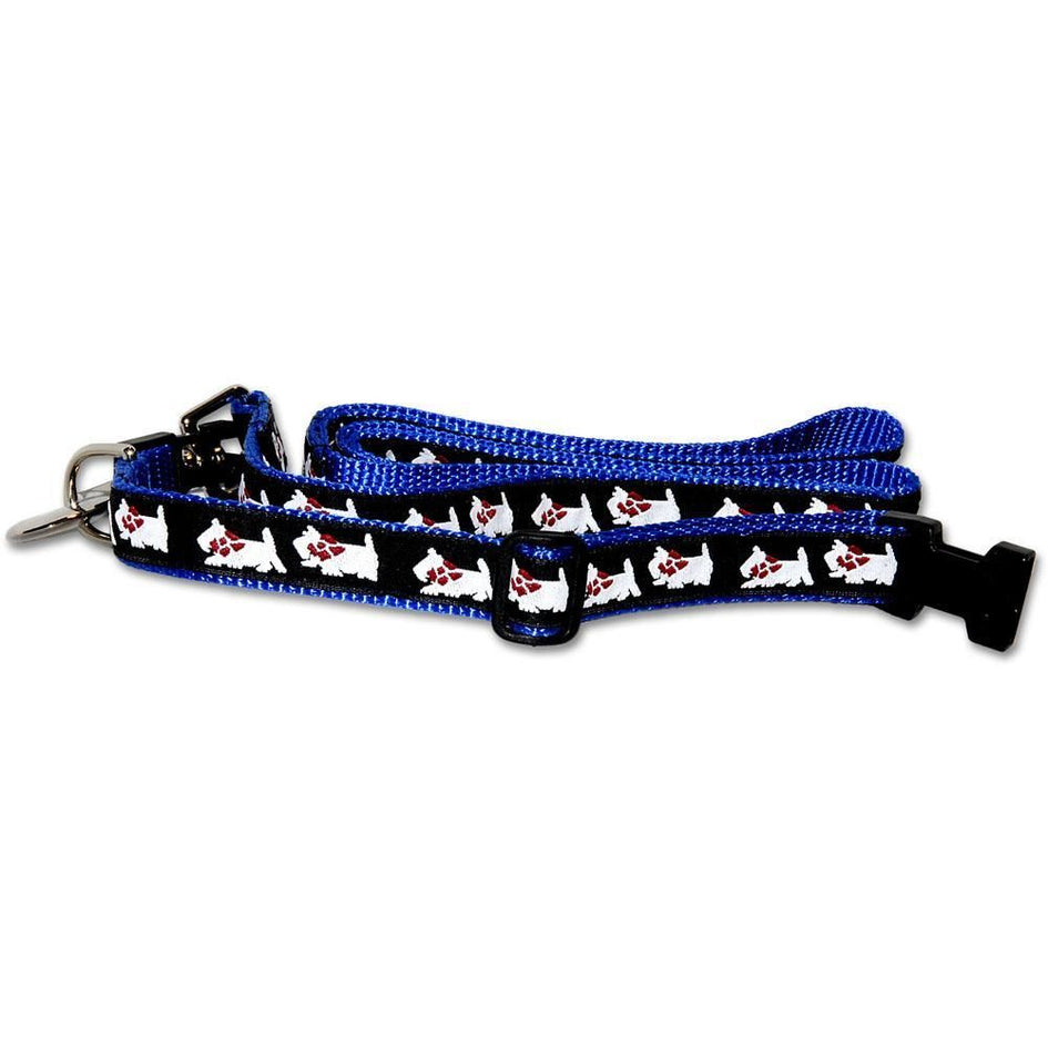 West Highland White Terrier Collar and Leash Set