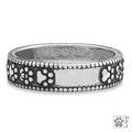 Paws Leave Such Impressions Sterling Silver Ring