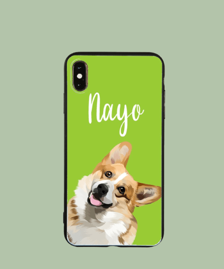 Custom Dog iPhone Phone Case Matte Finish - Classic Design